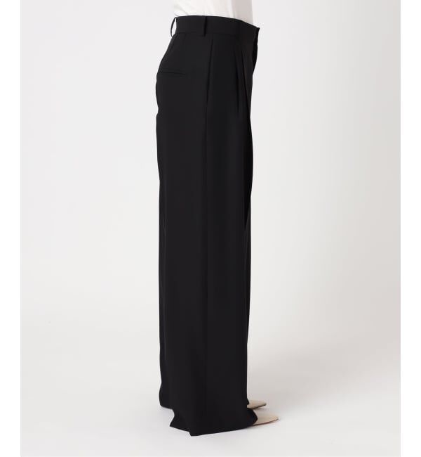 Plage「2 Tuck Elegant パンツ」|スラックス|