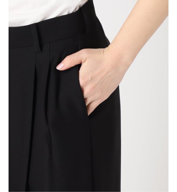 Plage「2 Tuck Elegant パンツ」|スラックス|