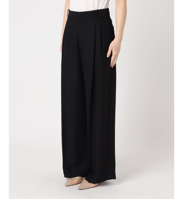 Plage「2 Tuck Elegant パンツ」|スラックス|