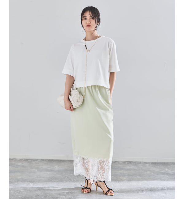 IENA「クロップドTシャツ」|Tシャツ・カットソー|