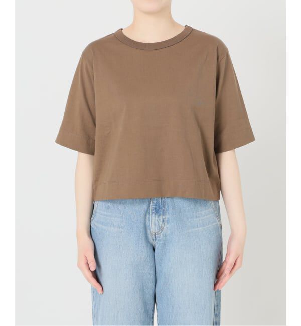 IENA「クロップドTシャツ」|Tシャツ・カットソー|
