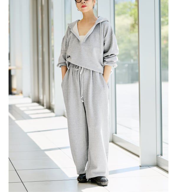 IENA LA BOUCLE「《予約》IENA LA BOUCLE ピグメントバイオスウェットパンツ」|その他|