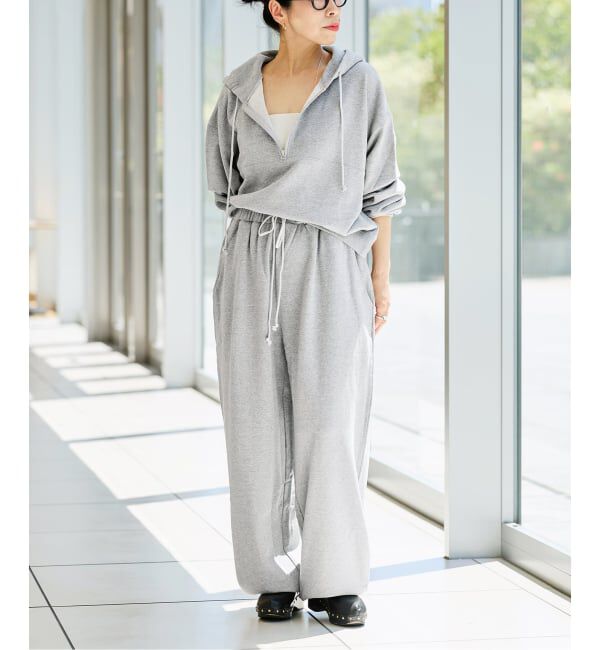 IENA LA BOUCLE「《予約》IENA LA BOUCLE ピグメントバイオスウェットパンツ」|その他|