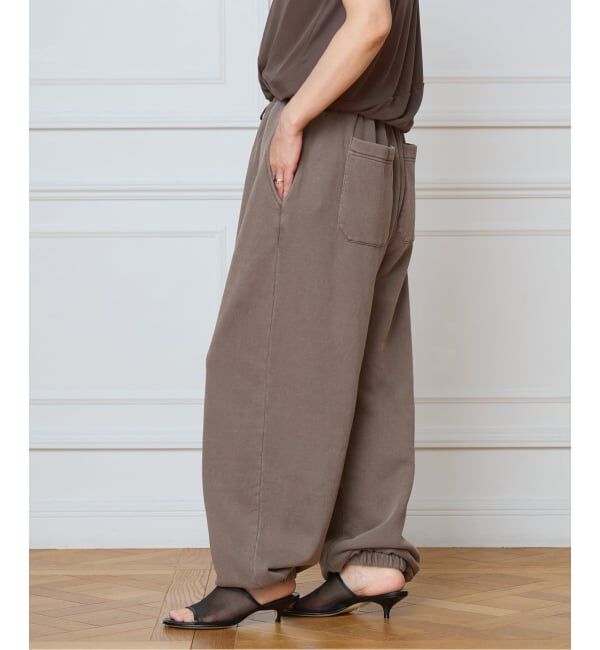IENA LA BOUCLE「《予約》IENA LA BOUCLE ピグメントバイオスウェットパンツ」|その他|