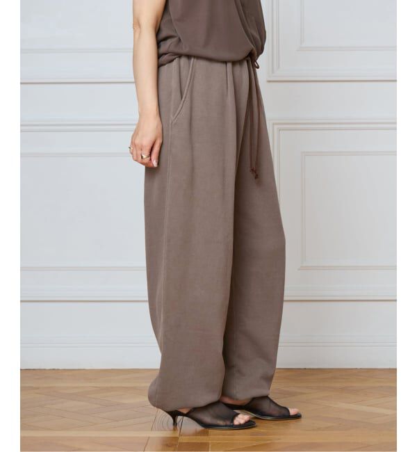 IENA LA BOUCLE「《予約》IENA LA BOUCLE ピグメントバイオスウェットパンツ」|その他|