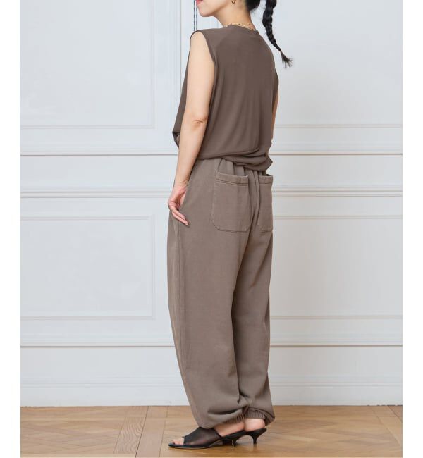 IENA LA BOUCLE「《予約》IENA LA BOUCLE ピグメントバイオスウェットパンツ」|その他|