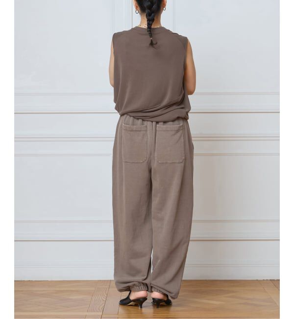 IENA LA BOUCLE「《予約》IENA LA BOUCLE ピグメントバイオスウェットパンツ」|その他|