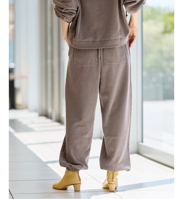 IENA LA BOUCLE「《予約》IENA LA BOUCLE ピグメントバイオスウェットパンツ」|その他|
