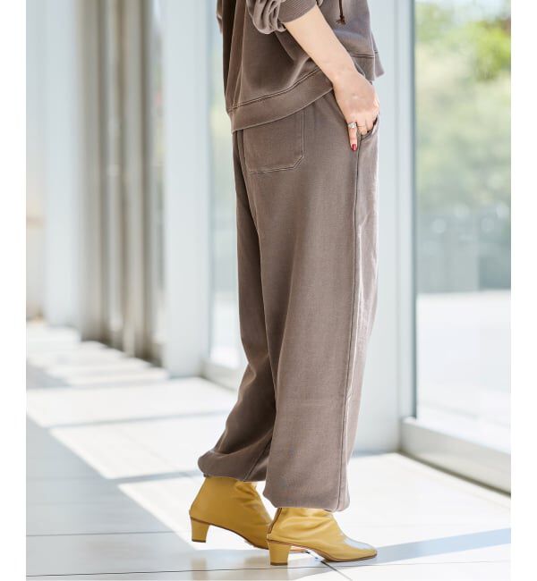 IENA LA BOUCLE「《予約》IENA LA BOUCLE ピグメントバイオスウェットパンツ」|その他|