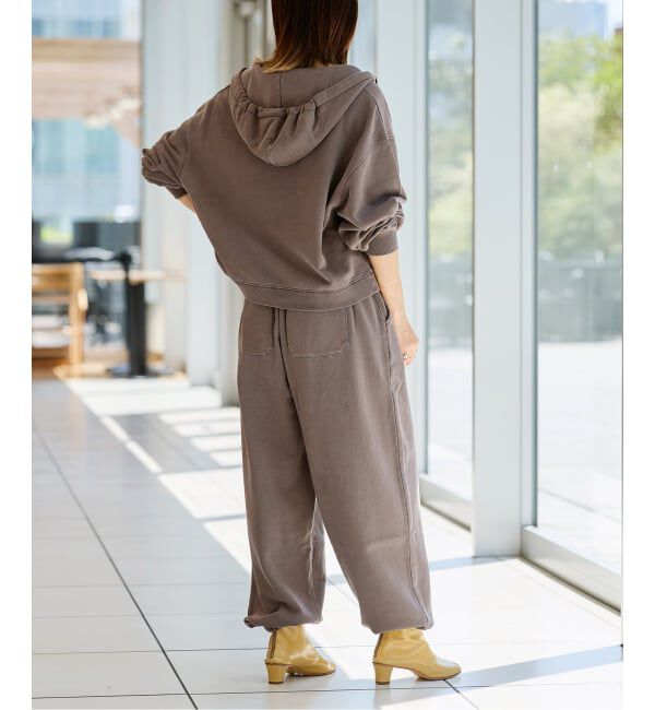 IENA LA BOUCLE「《予約》IENA LA BOUCLE ピグメントバイオスウェットパンツ」|その他|