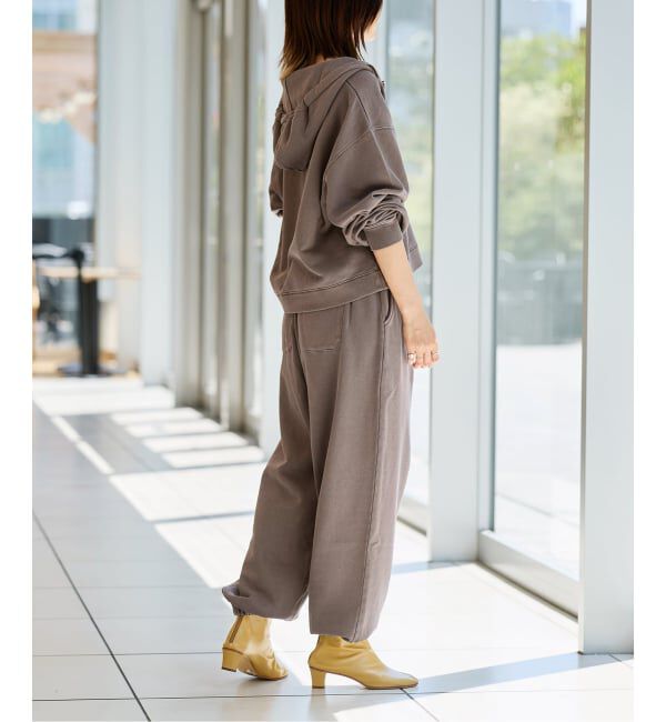 IENA LA BOUCLE「《予約》IENA LA BOUCLE ピグメントバイオスウェットパンツ」|その他|