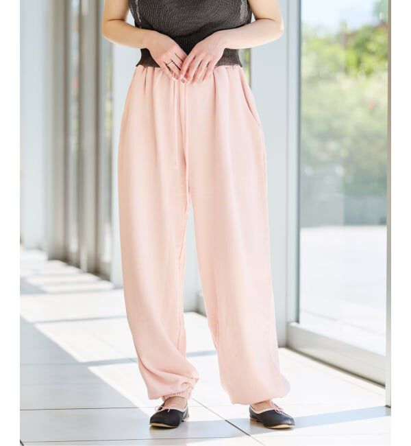 IENA LA BOUCLE「《予約》IENA LA BOUCLE ピグメントバイオスウェットパンツ」|その他|