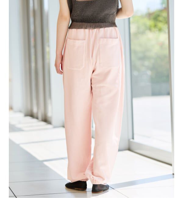 IENA LA BOUCLE「《予約》IENA LA BOUCLE ピグメントバイオスウェットパンツ」|その他|
