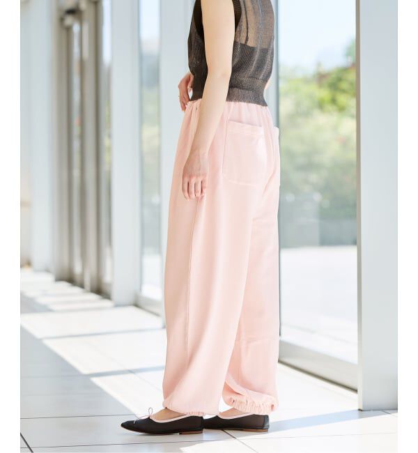 IENA LA BOUCLE「《予約》IENA LA BOUCLE ピグメントバイオスウェットパンツ」|その他|