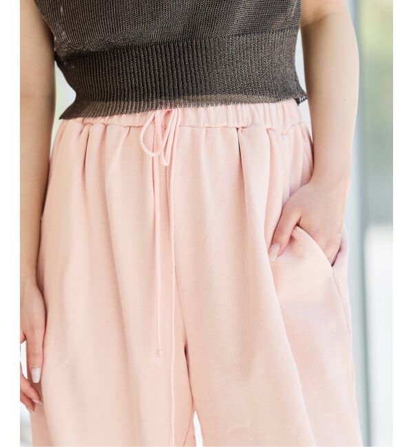 IENA LA BOUCLE「《予約》IENA LA BOUCLE ピグメントバイオスウェットパンツ」|その他|