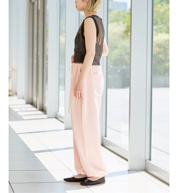 IENA LA BOUCLE「《予約》IENA LA BOUCLE ピグメントバイオスウェットパンツ」|その他|