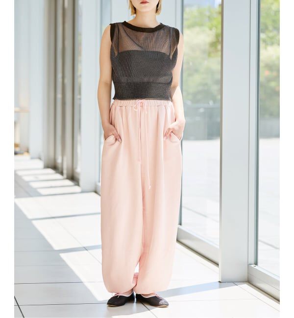 IENA LA BOUCLE「《予約》IENA LA BOUCLE ピグメントバイオスウェットパンツ」|その他|