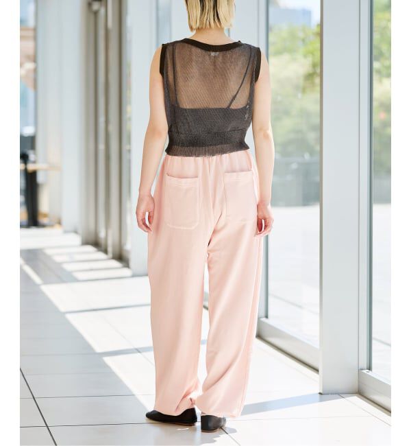 IENA LA BOUCLE「《予約》IENA LA BOUCLE ピグメントバイオスウェットパンツ」|その他|