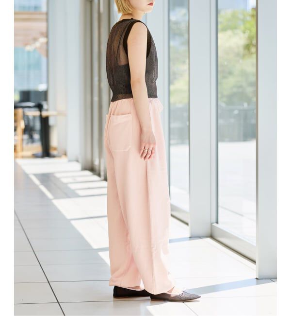 IENA LA BOUCLE「《予約》IENA LA BOUCLE ピグメントバイオスウェットパンツ」|その他|