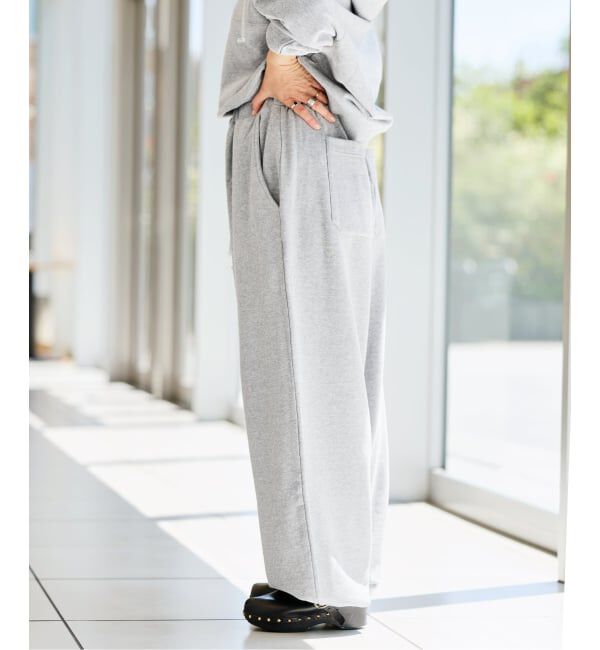 IENA LA BOUCLE「《予約》IENA LA BOUCLE ピグメントバイオスウェットパンツ」|その他|