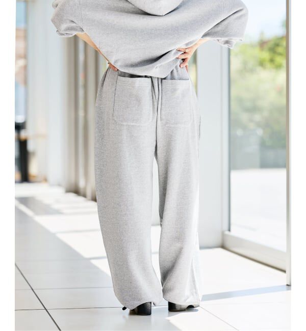 IENA LA BOUCLE「《予約》IENA LA BOUCLE ピグメントバイオスウェットパンツ」|その他|