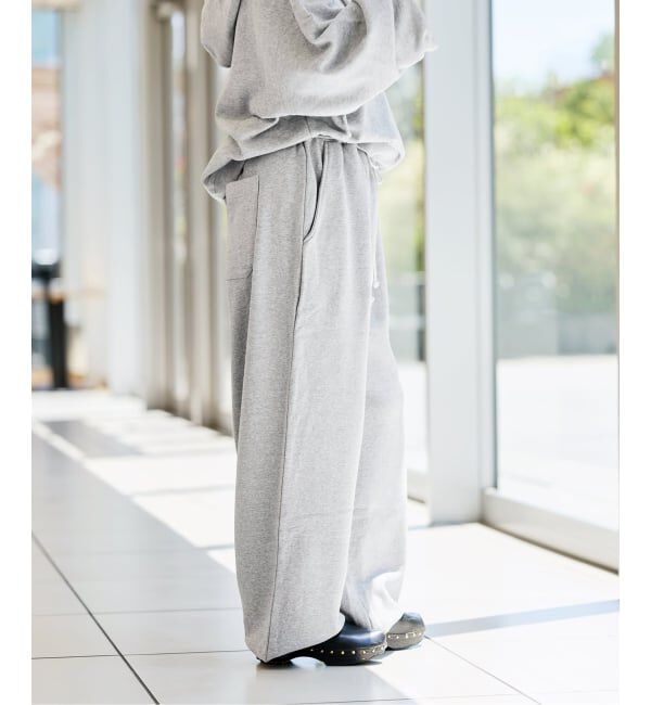 IENA LA BOUCLE「《予約》IENA LA BOUCLE ピグメントバイオスウェットパンツ」|その他|