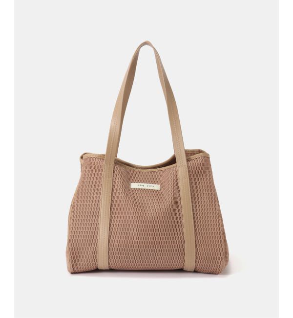IENA「《洗濯機洗い可》qbag paris/キューバッグ パリ NEST ZIP L バッグ」|トートバッグ|