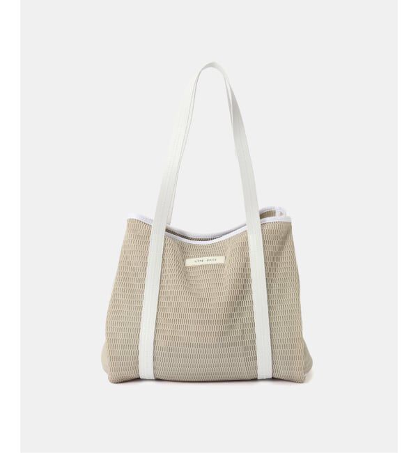 IENA「《洗濯機洗い可》qbag paris/キューバッグ パリ NEST ZIP L バッグ」|トートバッグ|