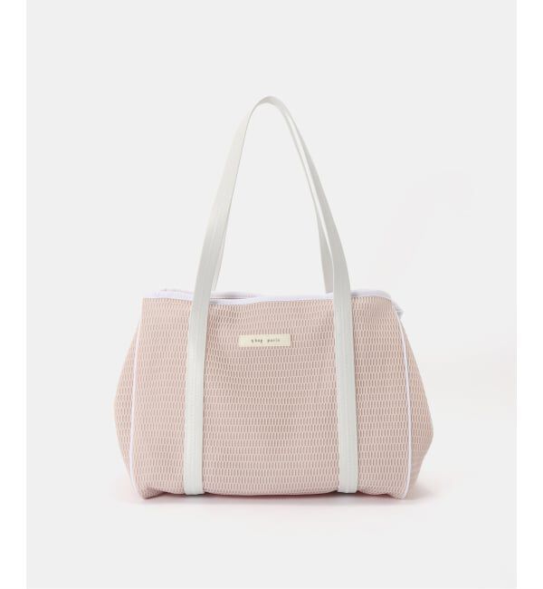 IENA「《洗濯機洗い可》qbag paris/キューバッグ パリ NEST ZIP L バッグ」|トートバッグ|