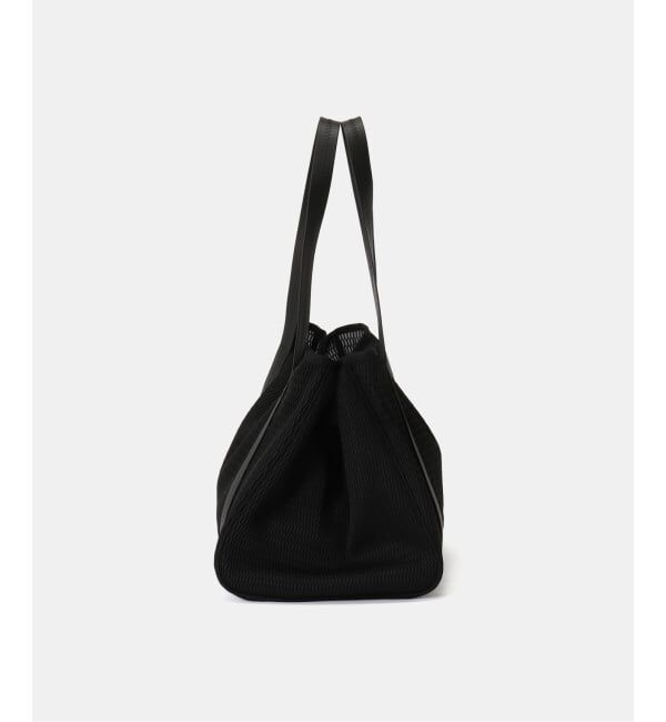 IENA「《洗濯機洗い可》qbag paris/キューバッグ パリ NEST ZIP L バッグ」|トートバッグ|