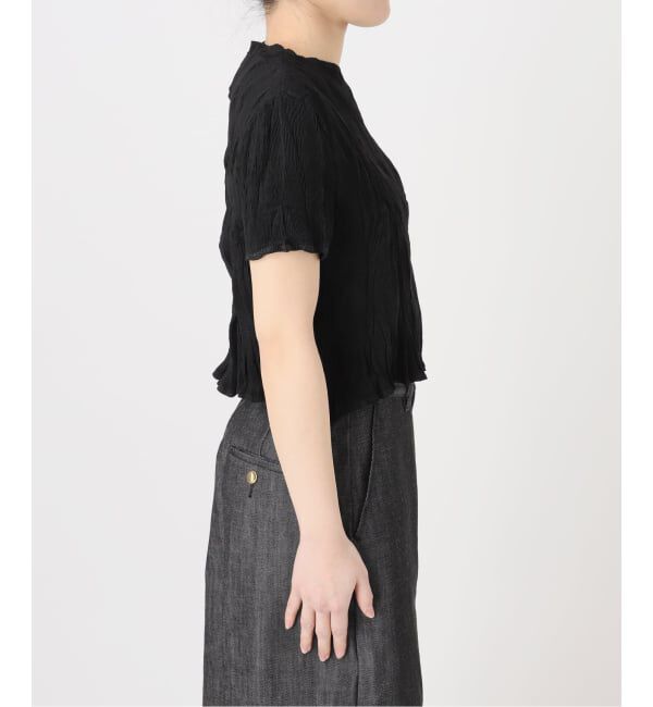 journal standard L'essage「【Gongdid Design】 Carry Over_Wavy_Crop Top：トップス」|Tシャツ・カットソー|
