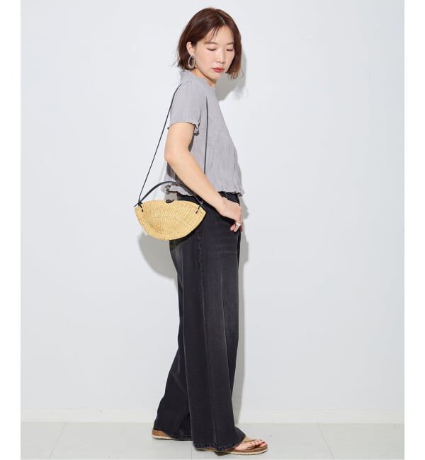 journal standard L'essage「【Gongdid Design】 Carry Over_Wavy_Crop Top：トップス」|Tシャツ・カットソー|