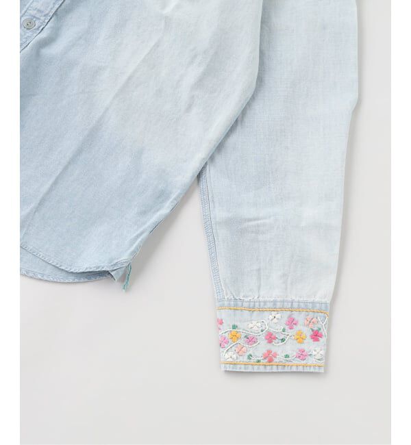 JOURNAL STANDARD「WYTHE / ワイス Embroidered Chambray Workshirt」|シャツ・ブラウス|