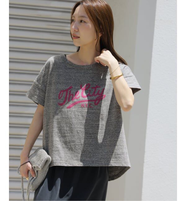 JOURNAL STANDARD relume「【HOLIDAYS COMFORT/ホリデーズ コンフォート】ラフィテンジクTEE」|Tシャツ・カットソー|ブラック D
