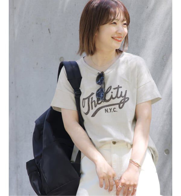 JOURNAL STANDARD relume「【HOLIDAYS COMFORT/ホリデーズ コンフォート】ラフィテンジクTEE」|Tシャツ・カットソー|