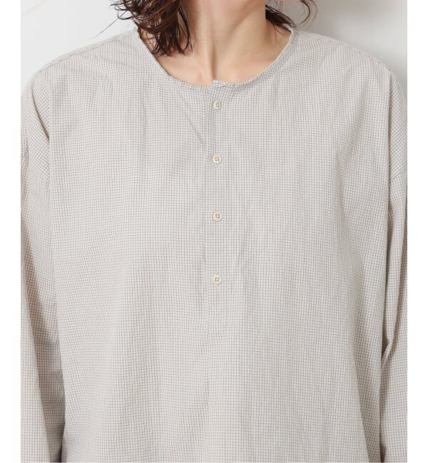 journal standard luxe「MATEY&rsquo;s ミニチェックヘンリープル」|シャツ・ブラウス|
