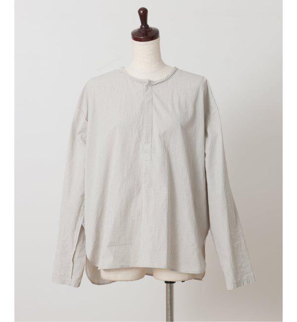 journal standard luxe「MATEY&rsquo;s ミニチェックヘンリープル」|シャツ・ブラウス|
