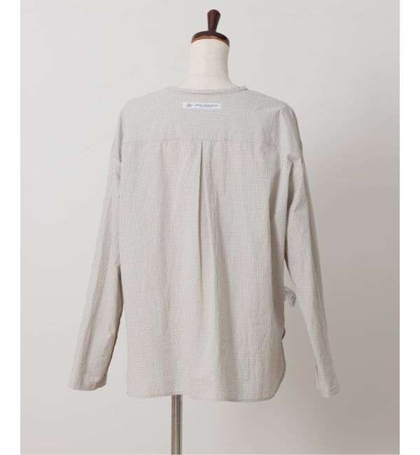 journal standard luxe「MATEY&rsquo;s ミニチェックヘンリープル」|シャツ・ブラウス|
