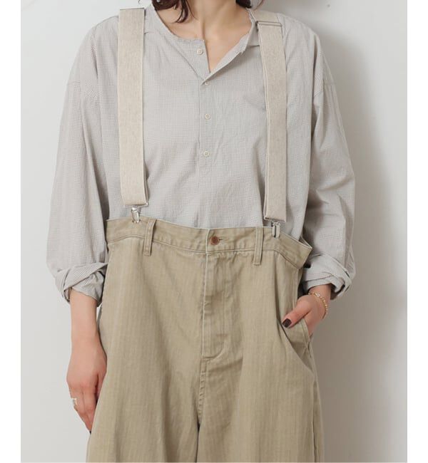 journal standard luxe「MATEY&rsquo;s ミニチェックヘンリープル」|シャツ・ブラウス|