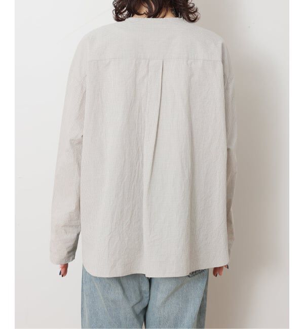 journal standard luxe「MATEY&rsquo;s ミニチェックヘンリープル」|シャツ・ブラウス|