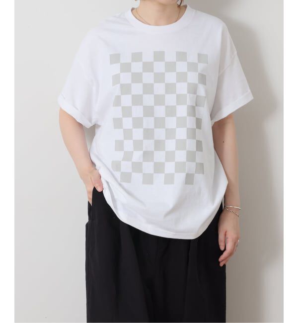 journal standard luxe「MATEY's プリントT(チェッカー)」|Tシャツ・カットソー|