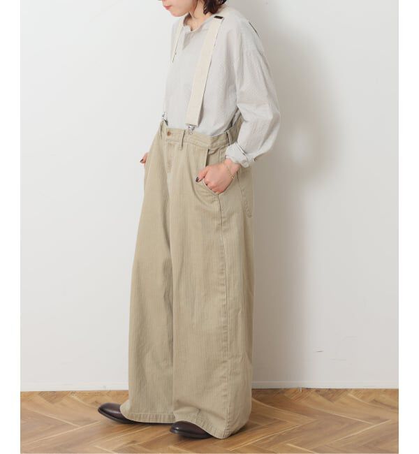 journal standard luxe「MATEY's サスペンダーパンツ」|その他|ベージュ