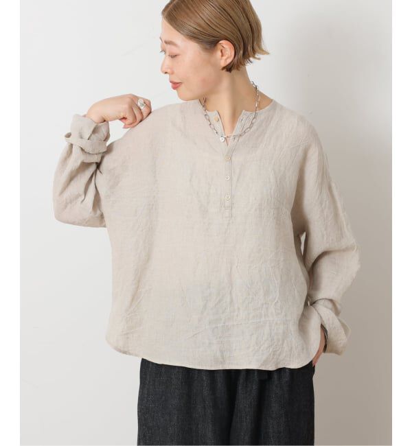 journal standard luxe「MATEY's ヘンリーシャツ」|シャツ・ブラウス|ナチュラル