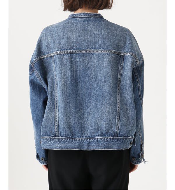 Spick and Span「《WEB限定 / 予約》5 1/2 2ND-LINE CROP ジャケット」|デニムジャケット|
