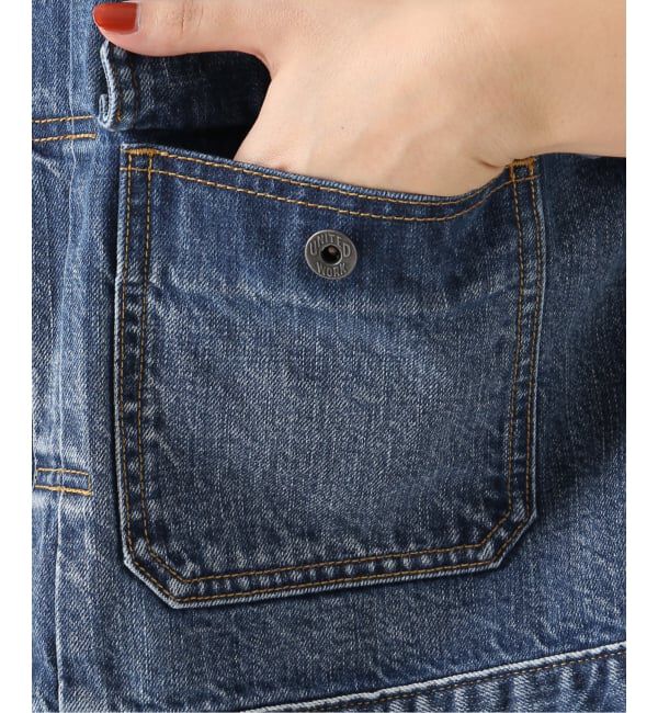 Spick and Span「《WEB限定 / 予約》5 1/2 2ND-LINE CROP ジャケット」|デニムジャケット|