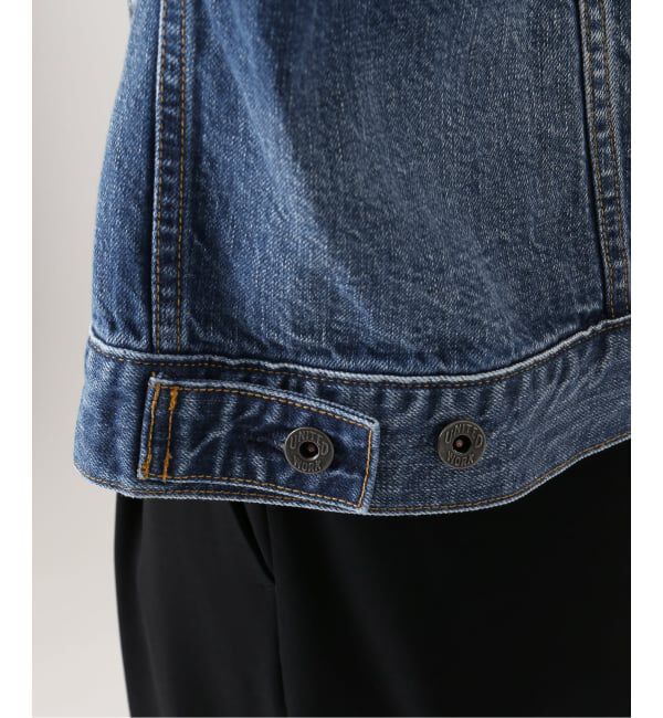 Spick and Span「《WEB限定 / 予約》5 1/2 2ND-LINE CROP ジャケット」|デニムジャケット|