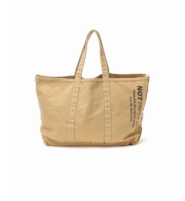 FRAMeWORK「SEUVAS/ソウバス 別注NOT PAPER BAG XL」|トートバッグ|