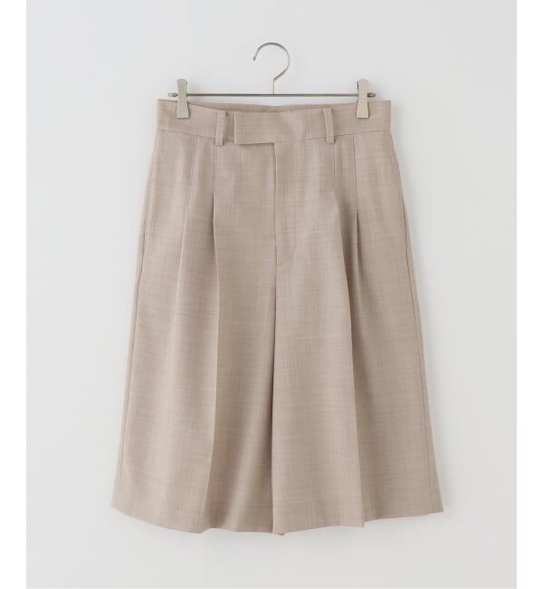 NOBLE「《接触冷感》TWウォッシャブルバミューダパンツ」|その他|ベージュ