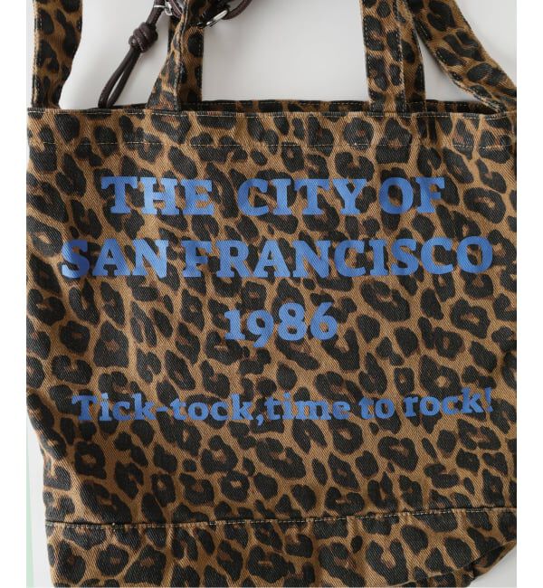 Spick and Span「《WEB限定 / 追加3予約》別注 CONTROL FREAK WASHED LOGOトート ミニポーチ付き」|トートバッグ|