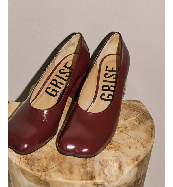 GRISE「GRISE6.5cmレザーCURVYパンプス」|パンプス|
